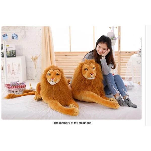 ぬいぐるみ 特大 ライオン /タイガー 大きい 動物 可愛い ライオンぬいぐるみ/ライオン 縫い包み/ふわふわぬいぐるみ90cm