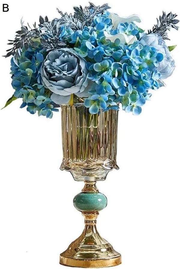 販売取寄 人工花 造花 人工花束 美しく造花 リアルなシルクフラワーブーケ フェイクシルクフラワー 花瓶の装飾に 造花 ブーケ 装飾 (Color