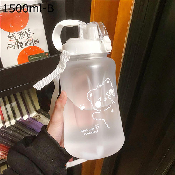 水筒 クリアボトル ストロー付き 1500ml 1リットル 600ml ウォーターボトル 直飲み 運動用 ジム 透明 自転車用 女の子 Wyr8f6baf2f ラブストア 通販 Yahoo ショッピング