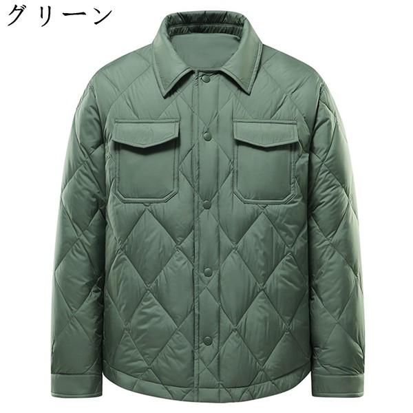 ダウンジャケット 秋冬コート レディース メンズ 防風トップス 長袖 大きいサイズ ショート丈 アウター ファッション 暖かい 厚手