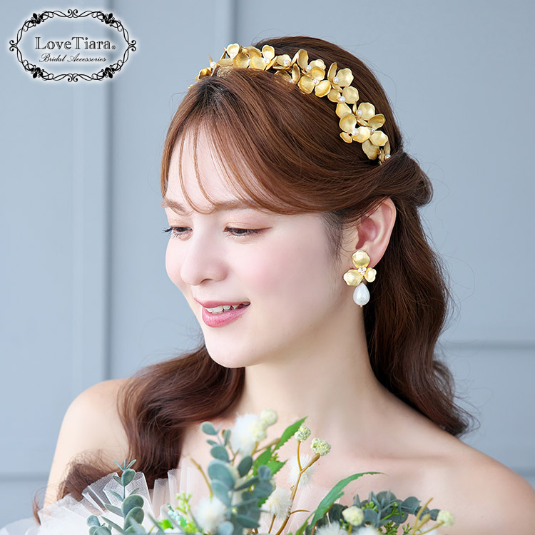 イヤリング　ウエディング　ブライダル　結婚式