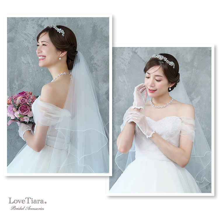 ヘッドドレス　ウエディング　ブライダル　結婚式