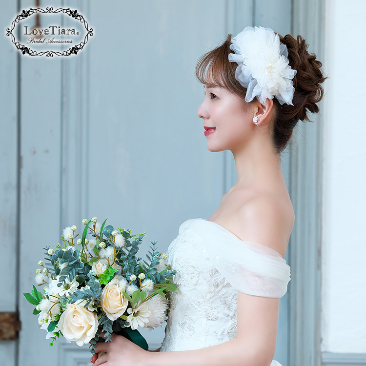 ヘッドドレス　ウエディング　ブライダル　結婚式