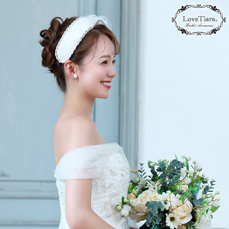 ヘッドドレス　ウエディング　ブライダル　結婚式