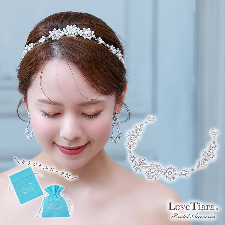 カチューシャ　ウエディング　ブライダル　結婚式