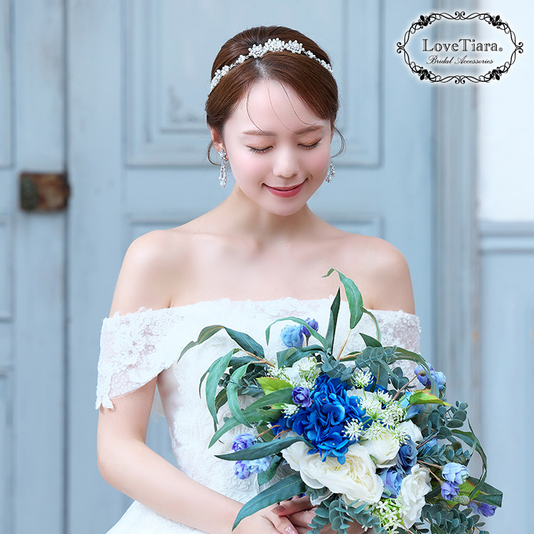 カチューシャ　ウエディング　ブライダル　結婚式