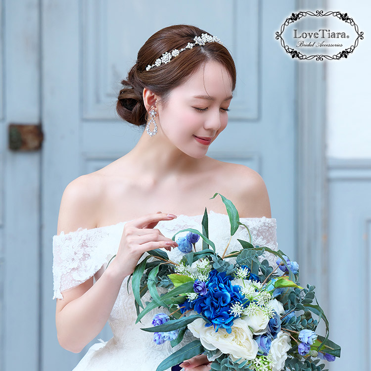 カチューシャ　ウエディング　ブライダル　結婚式