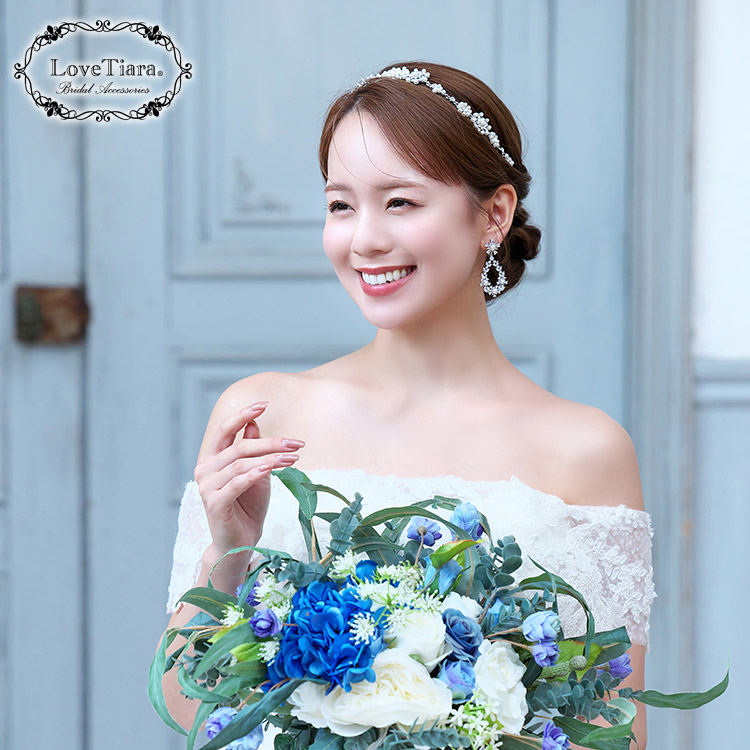 カチューシャ　ウエディング　ブライダル　結婚式