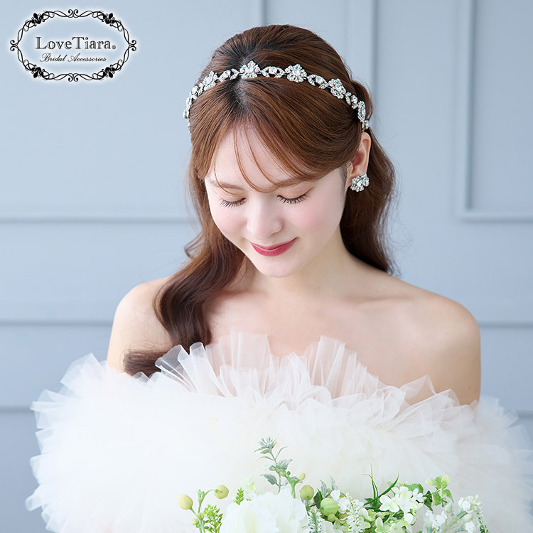 カチューシャ　ウエディング　ブライダル　結婚式