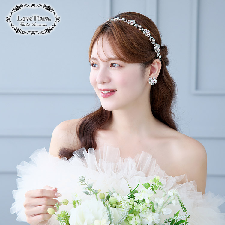 カチューシャ　ウエディング　ブライダル　結婚式