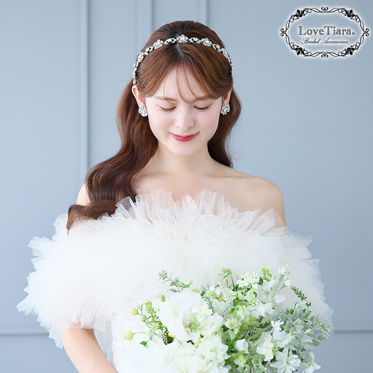 カチューシャ　ウエディング　ブライダル　結婚式