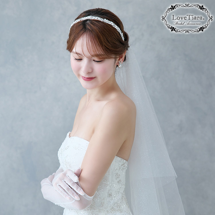 カチューシャ　ウエディング　ブライダル　結婚式