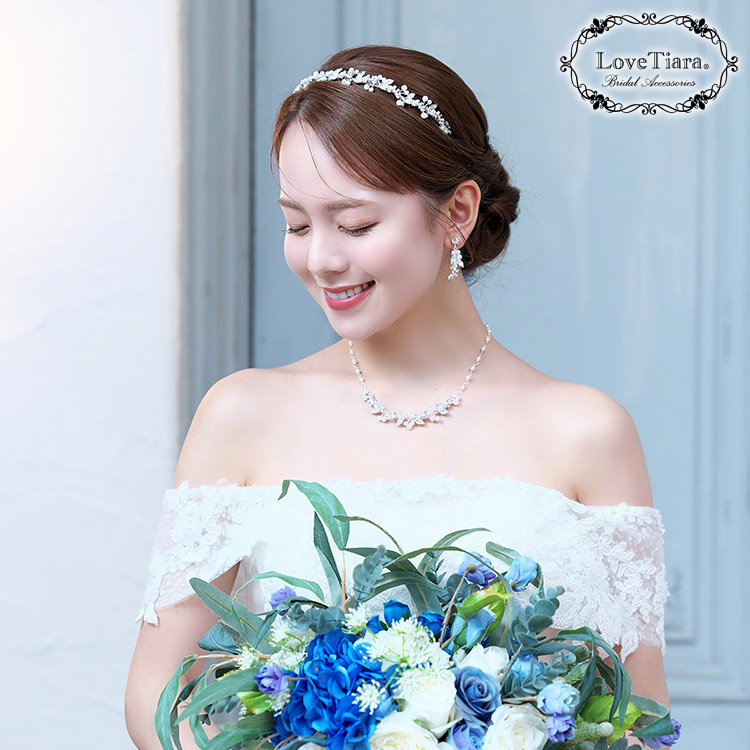 カチューシャ　ウエディング　ブライダル　結婚式