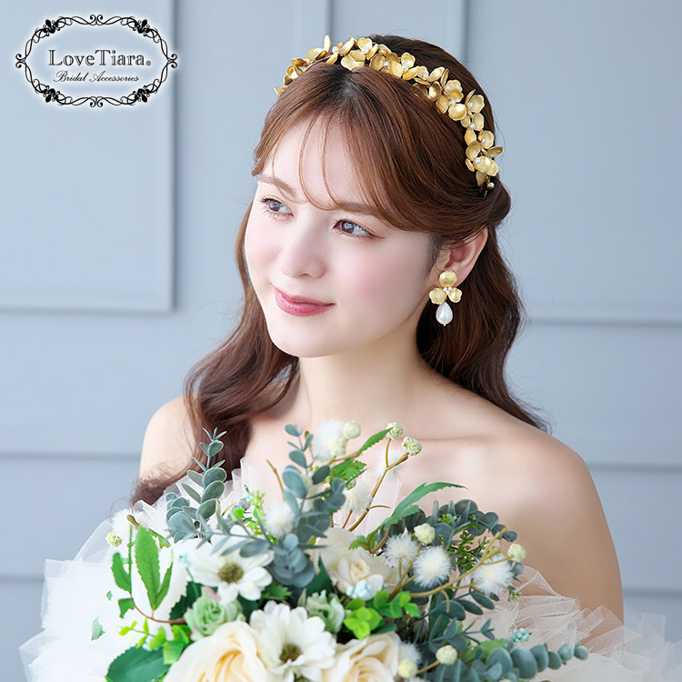 カチューシャ　ウエディング　ブライダル　結婚式