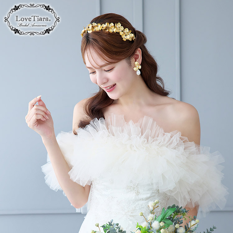 カチューシャ　ウエディング　ブライダル　結婚式