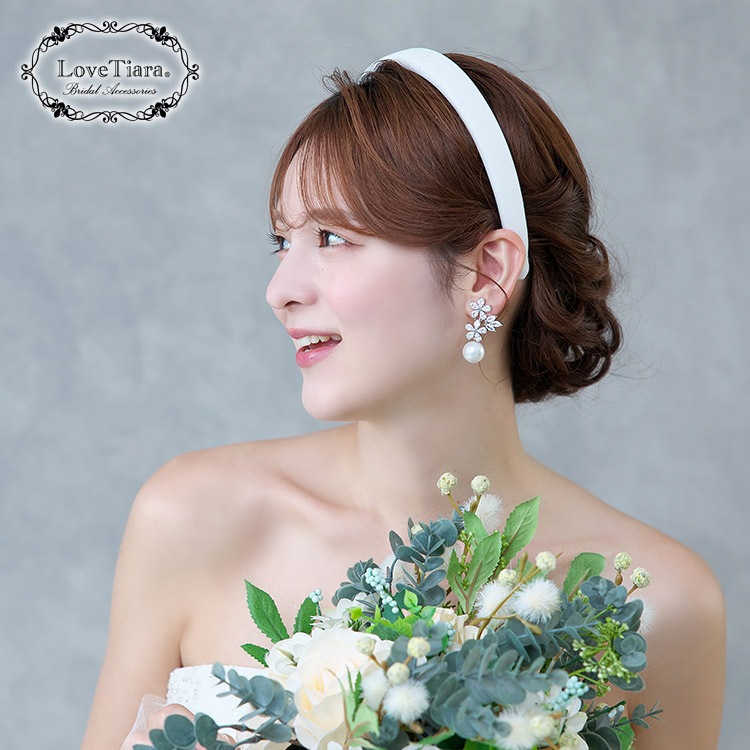 カチューシャ　ウエディング　ブライダル　結婚式