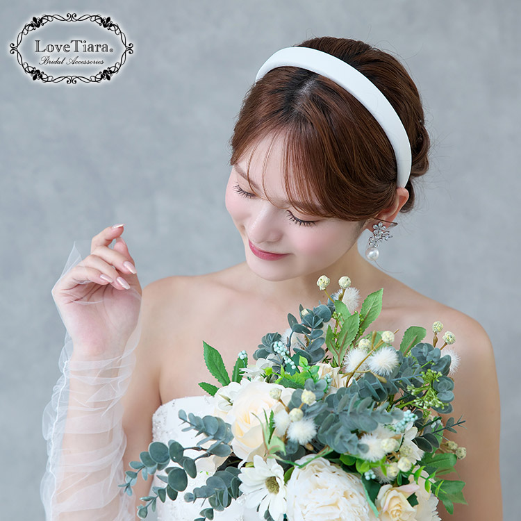 カチューシャ　ウエディング　ブライダル　結婚式