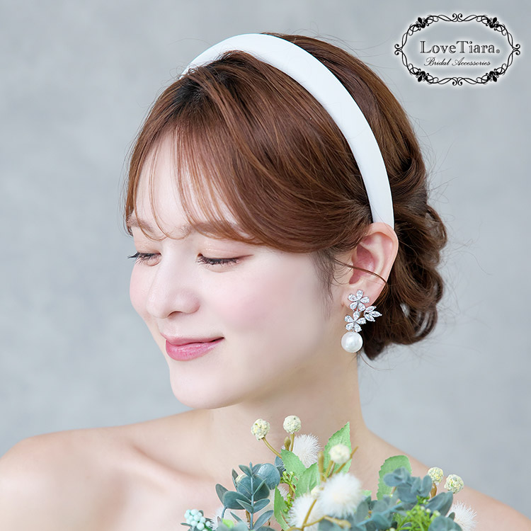 カチューシャ　ウエディング　ブライダル　結婚式