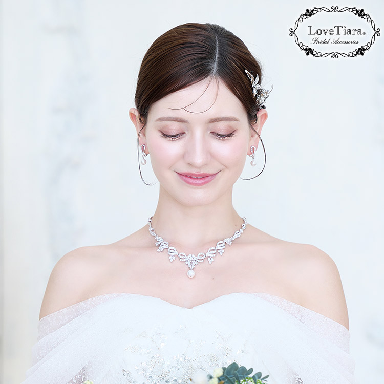ネックレス　ウエディング　ブライダル　結婚式