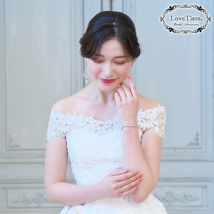 イヤリング　ウエディング　ブライダル　結婚式