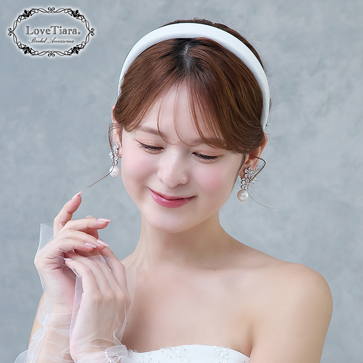 イヤリング　ウエディング　ブライダル　結婚式