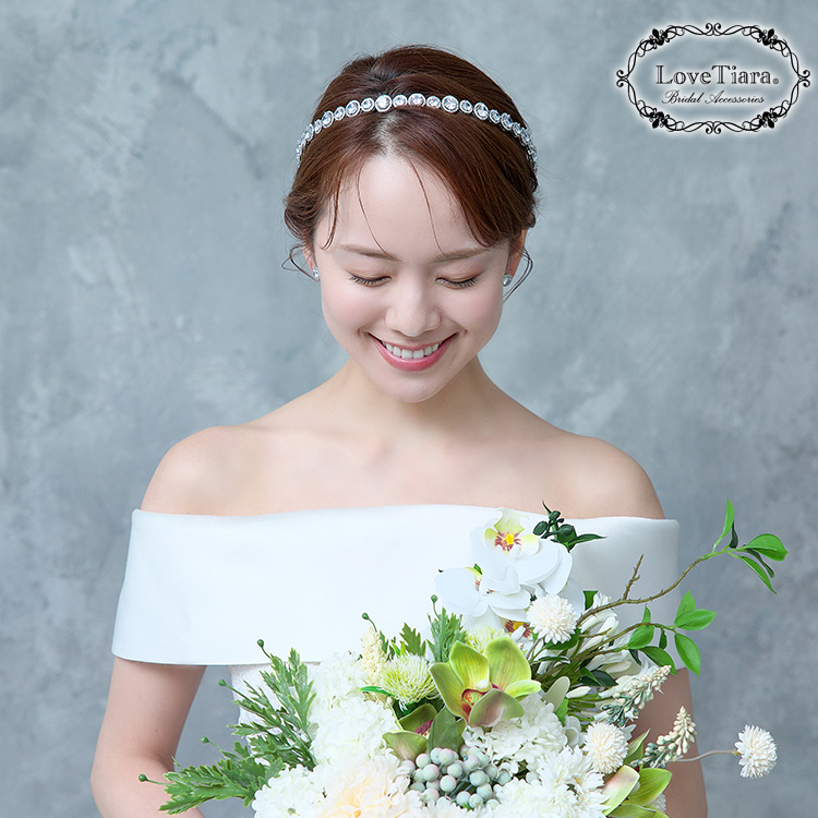 カチューシャ　ウエディング　ブライダル　結婚式
