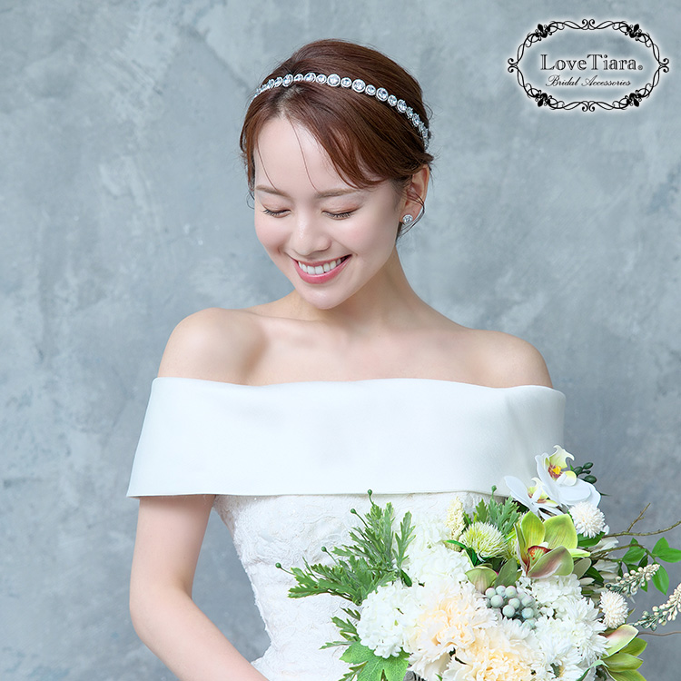 カチューシャ　ウエディング　ブライダル　結婚式