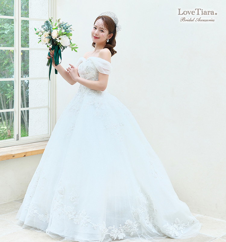 ベール　ウエディング　ブライダル　結婚式