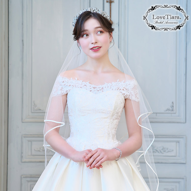 ベール　ウエディング　ブライダル　結婚式