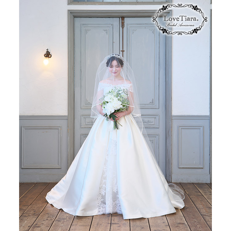 ベール　ウエディング　ブライダル　結婚式