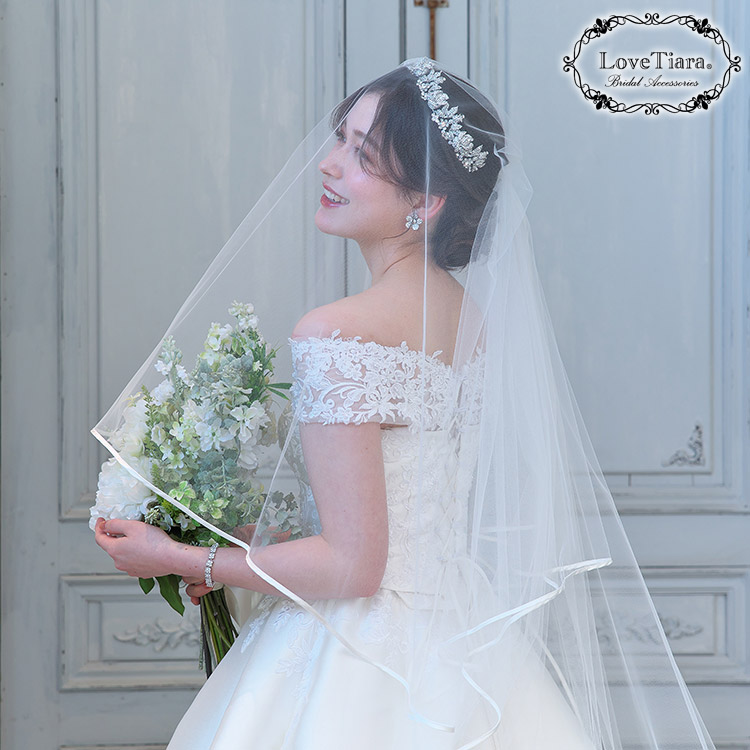 ベール　ウエディング　ブライダル　結婚式