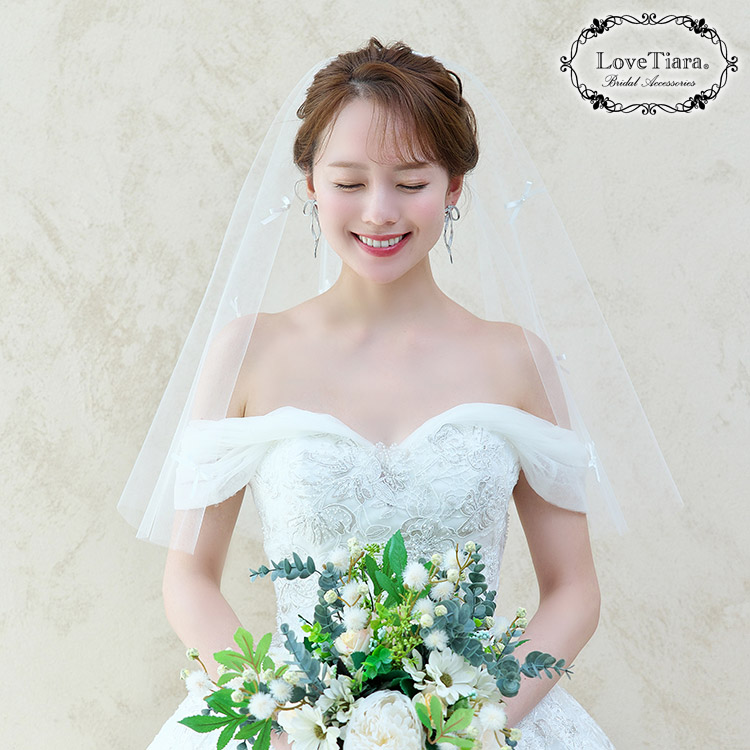 ベール　ウエディング　ブライダル　結婚式