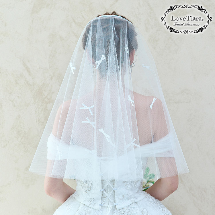 ベール　ウエディング　ブライダル　結婚式