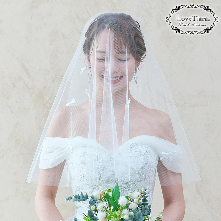 ベール　ウエディング　ブライダル　結婚式