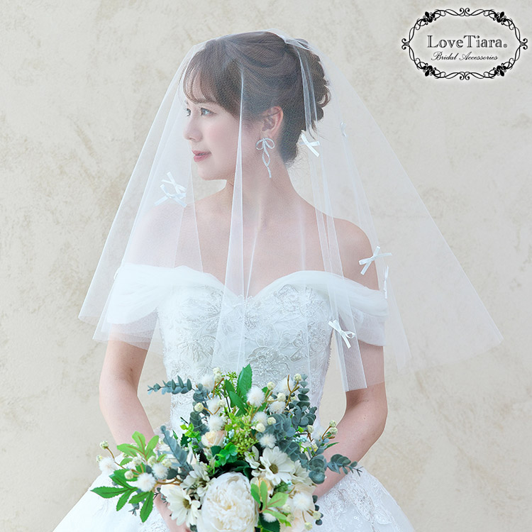ベール　ウエディング　ブライダル　結婚式