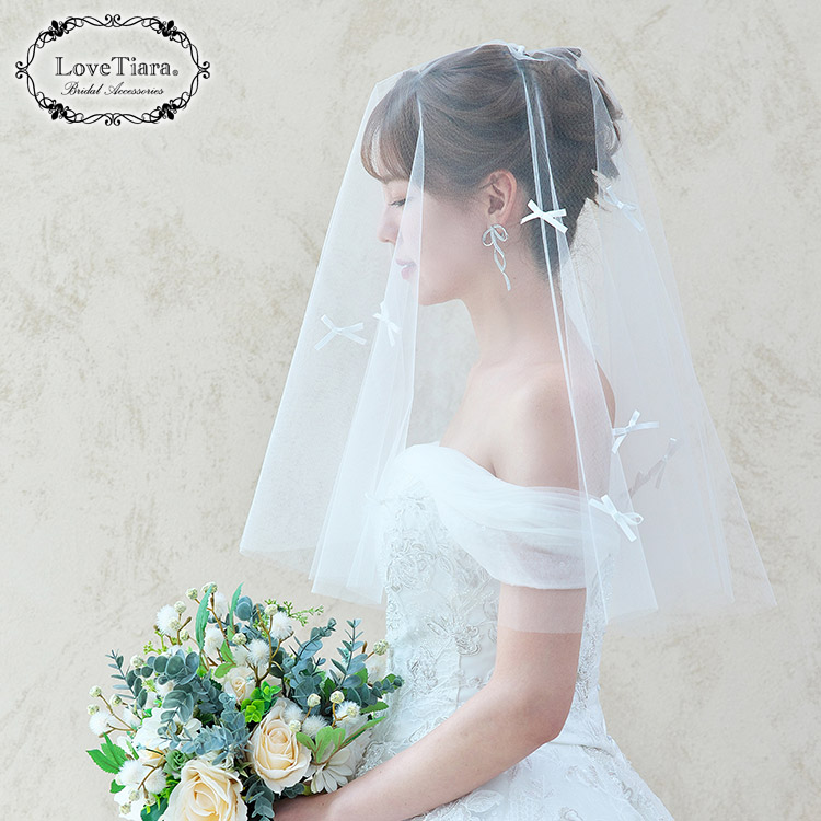 ベール　ウエディング　ブライダル　結婚式