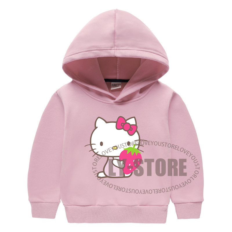 Hello Kitty Chuu キティちゃん パーカー 裏起毛 ピンク トップス