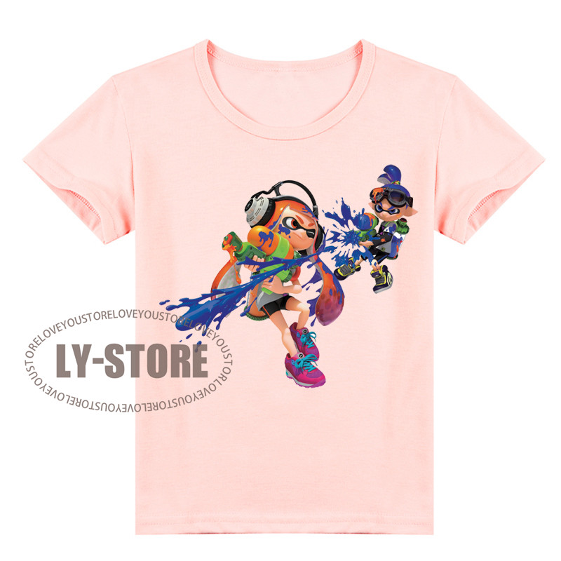 スプラトゥーン わかばシューター Tシャツ 160サイズ 女性用Sサイズ-