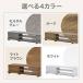テレビ台 テレビボード ローボード ロータイプ おしゃれ 扉付き 収納棚 リビングボード TV台 TVボード 可動棚 ディスプレイラック コード穴 コードスリット 関連画像3