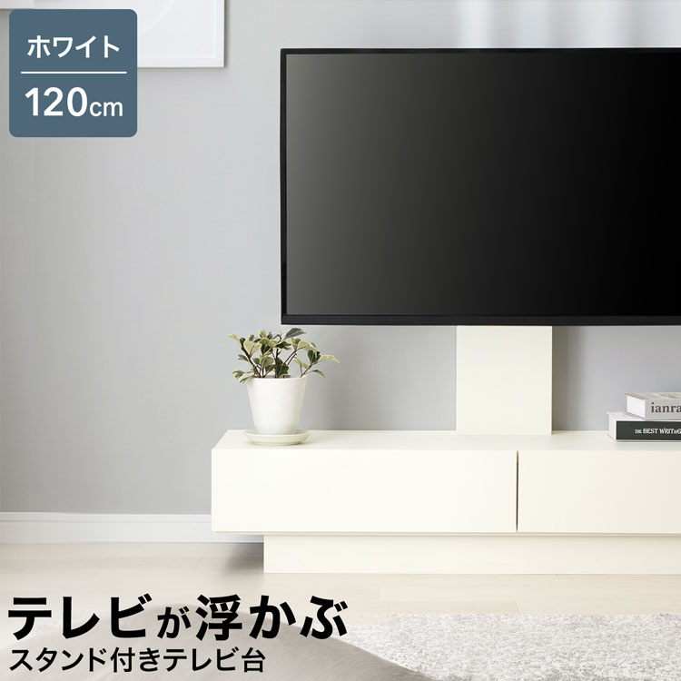 LOWYA（ロウヤ） テレビ台 テレビスタンド スタントテレビ台 壁掛け風