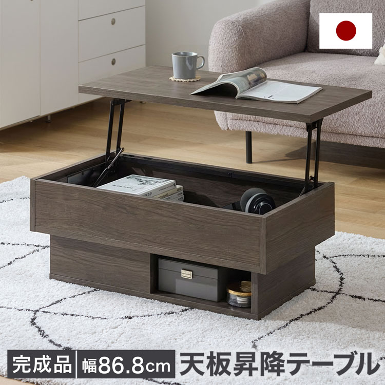 LOWYA（ロウヤ） 昇降式テーブル 昇降テーブル センターテーブル