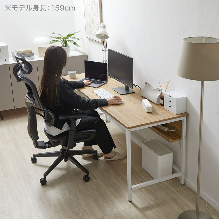 LOWYA パソコンデスク　即購入OK! 楽天市場】パソコンデスク l字型 PCデスク おしゃれ 3点セット desk