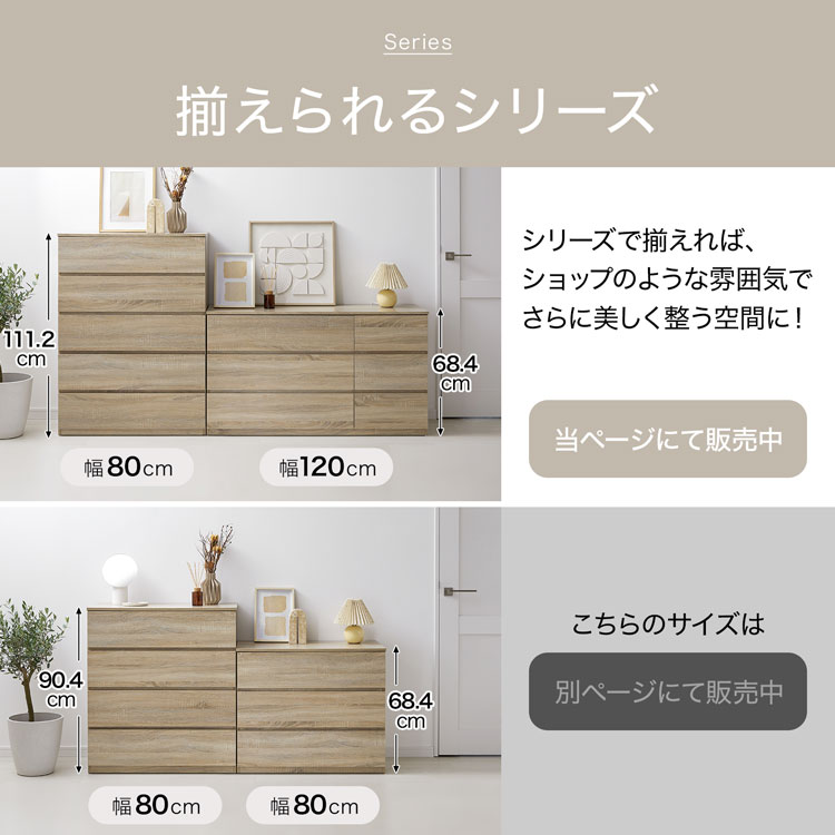LOWYA（ロウヤ） チェスト 衣類収納 衣装ケース 押し入れ収納 3段 5段
