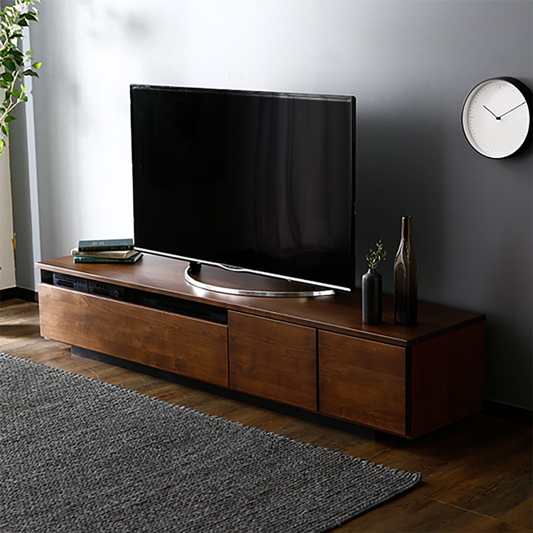 LOWYA（ロウヤ） テレビ台 アルダー材 ローボード 180 国産 完成品