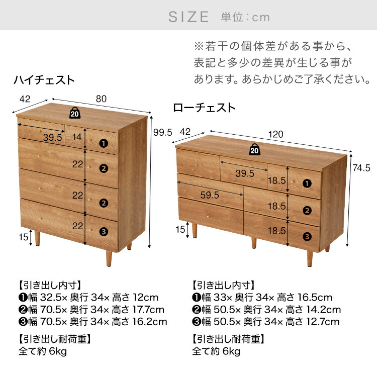 LOWYA（ロウヤ） チェスト タンス 洋服 収納 洋服タンス 木製 おしゃれ