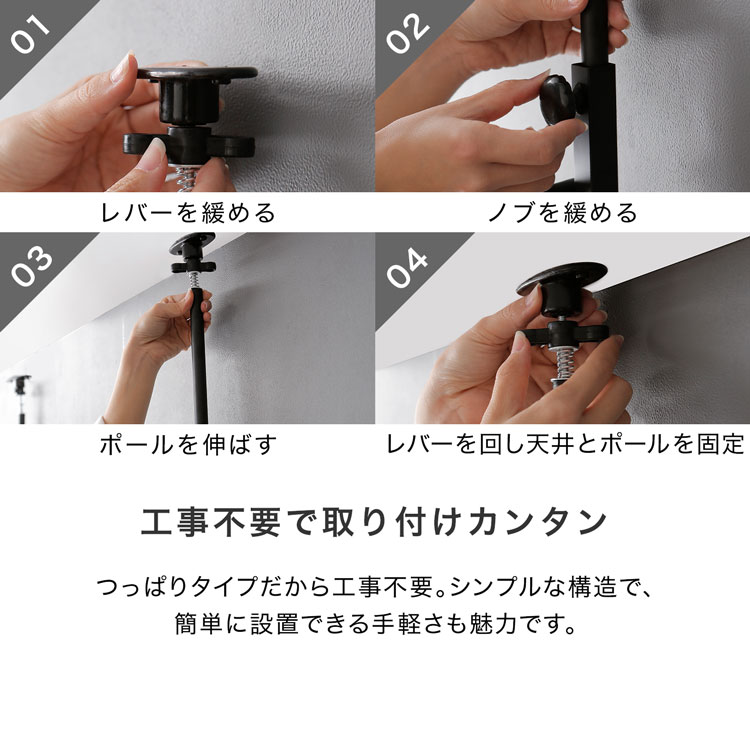 ロウヤ　LOWYA ナチュラルウッド スライド式パーテーション ロウヤ LOWYA スライド式パーテーション幅80㎝ グレー×ナチュラル