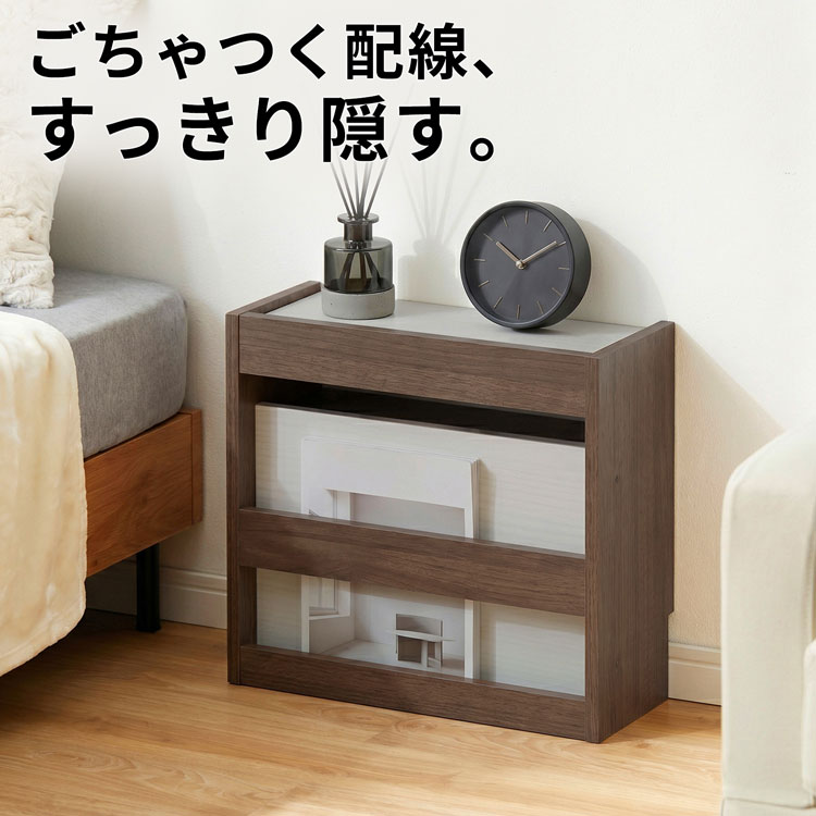 LOWYA（ロウヤ） ルーター収納 ケーブルボックス 収納 ボックス wifi