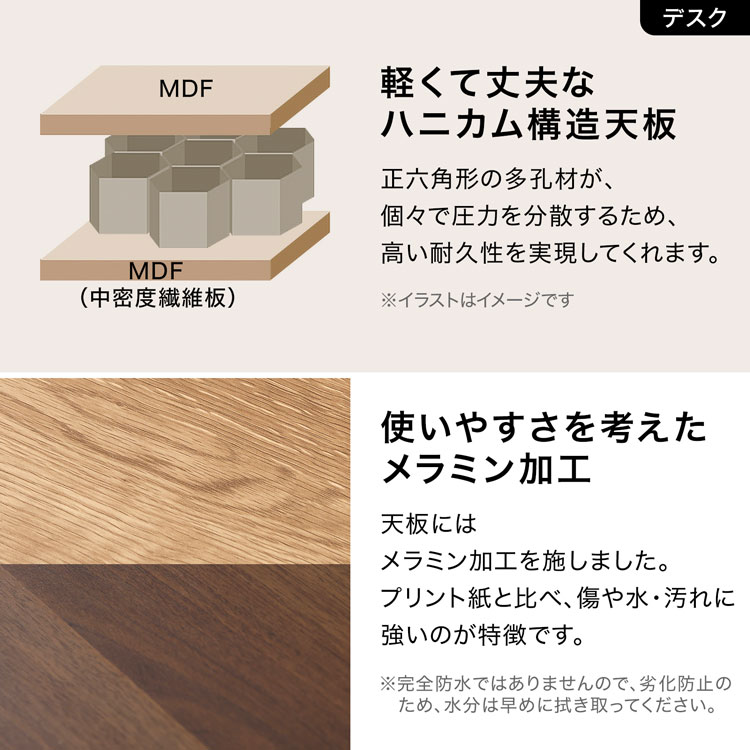 LOWYA（ロウヤ） デスク パソコンデスク 机 pcデスク ワークデスク