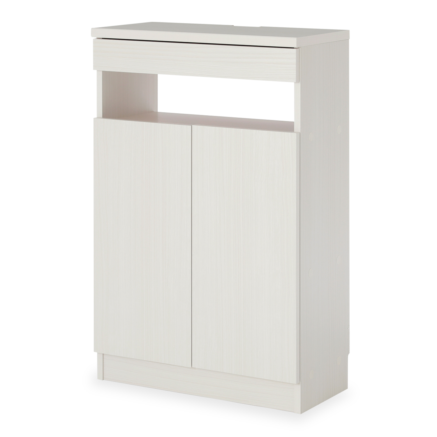 LOWYA（ロウヤ） 壁面収納 FAX台 固定電話 モデム ルーター コンパクト