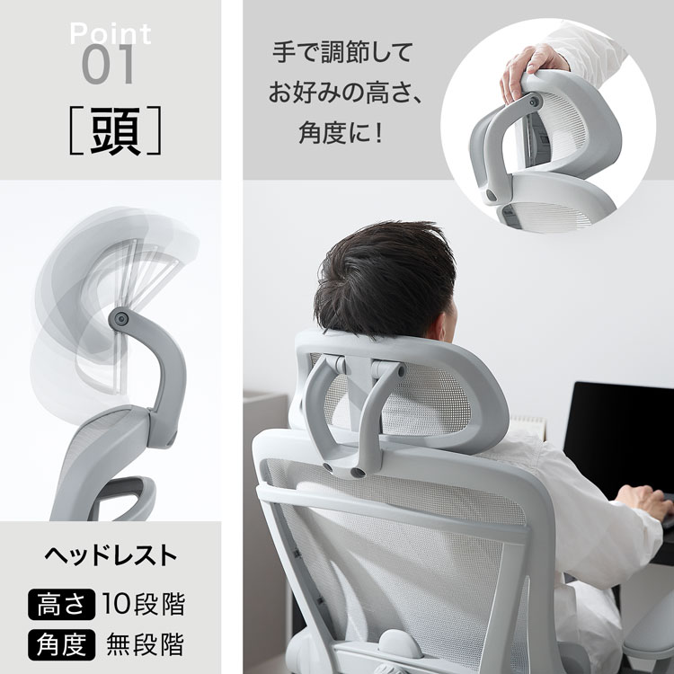 LOWYA（ロウヤ） チェア オフィスチェア 椅子 パソコンチェア pcチェア